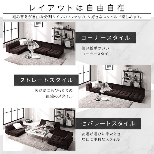 レイアウトは自由自在