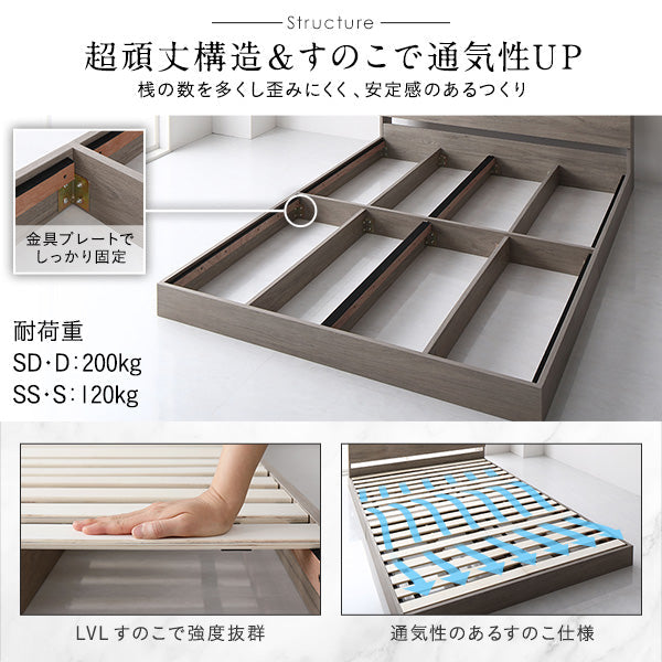 超頑丈構造&すのこで通気性UP