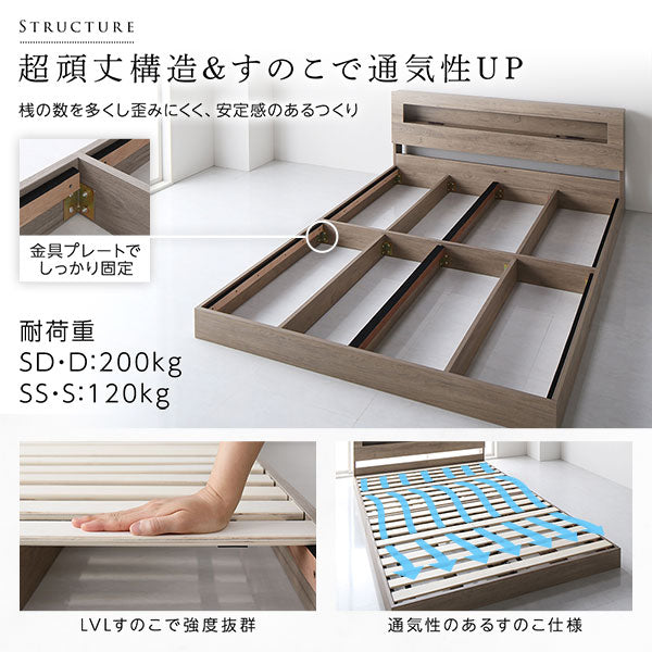 超頑丈構造&すのこで通気性UP