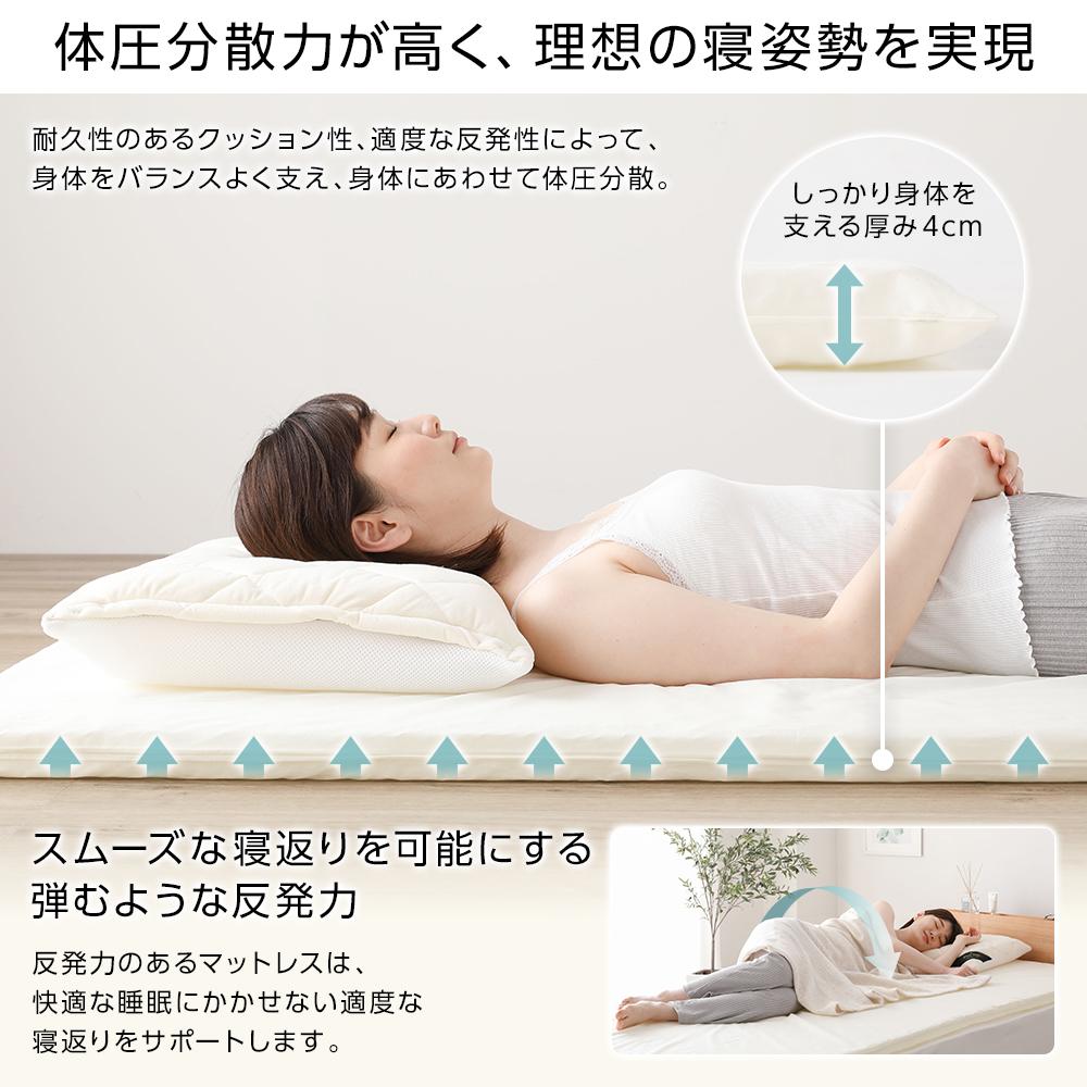 日本製 3次元構造体 マットレス(単品) - テスト環境2