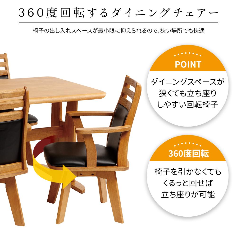 ダイニングチェア(360度回転式椅子) - テスト環境2