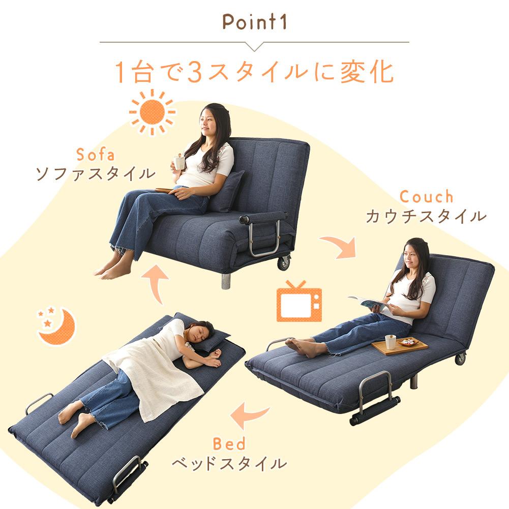 3way ソファーベッド - テスト環境2