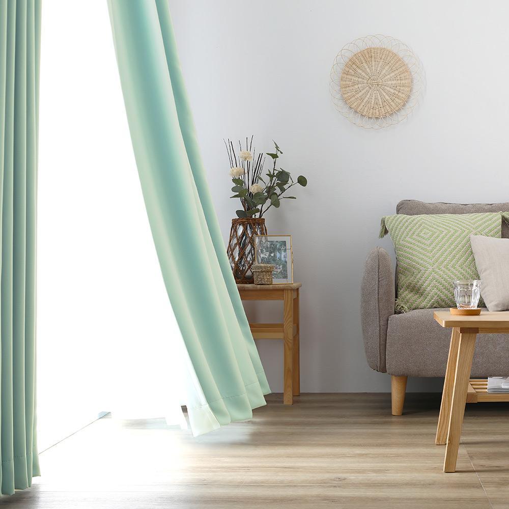 a日本製 1級遮光ドレープカーテン グレー 幅150cm - テスト環境2