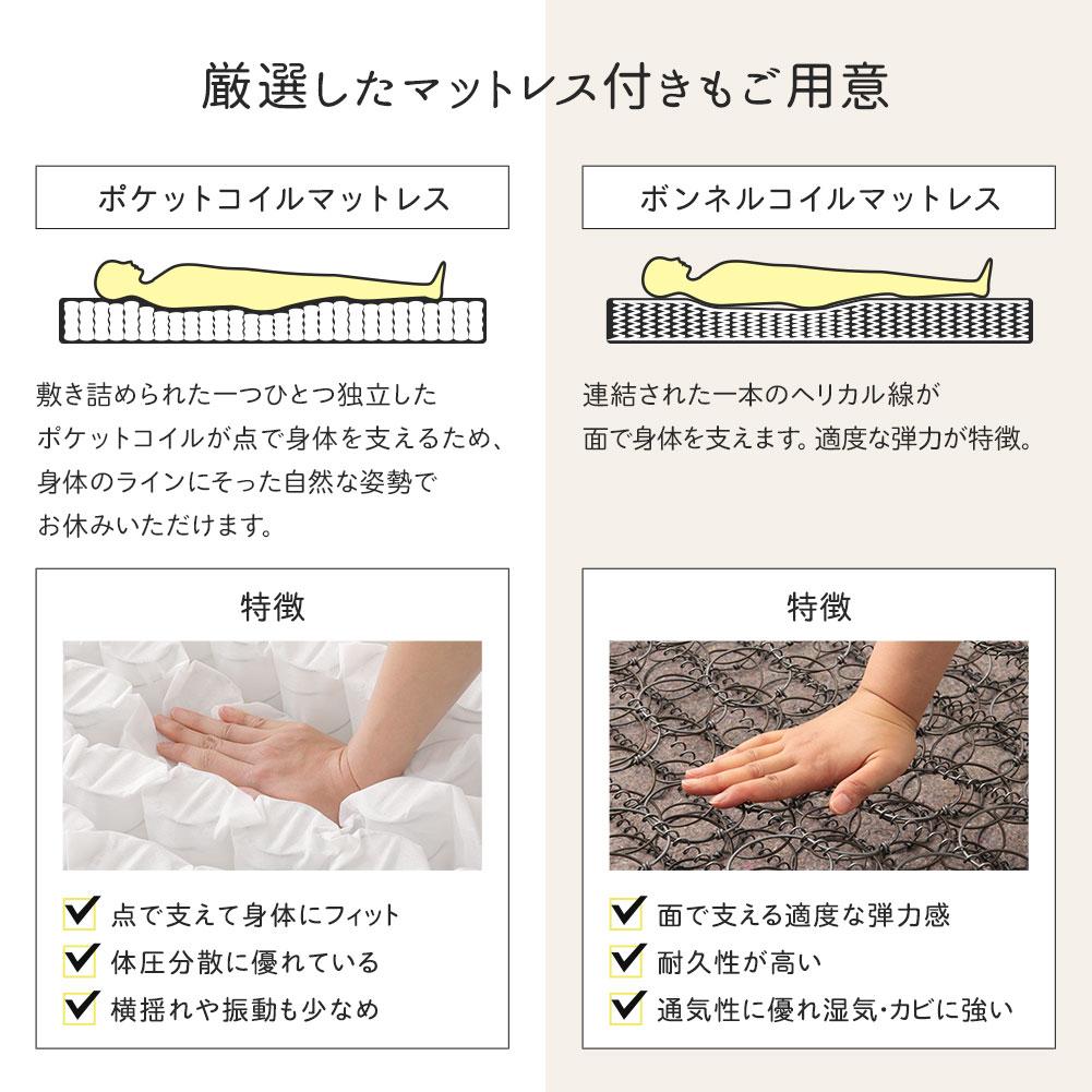 国産 照明付き収納ベッド『AMIアミ』 - テスト環境2