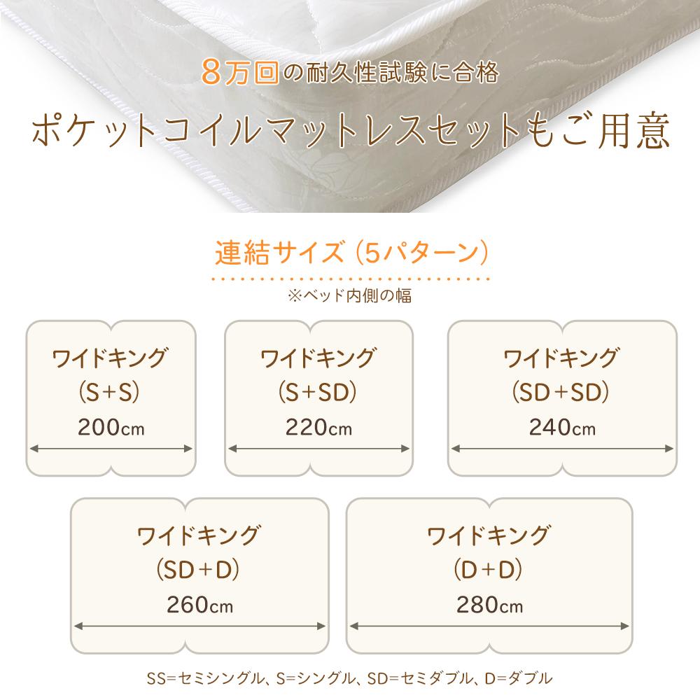 日本製 照明・棚付きフロアベッド - テスト環境2