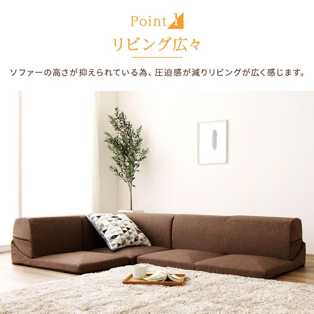 日本製 フロアコーナーソファー - テスト環境2