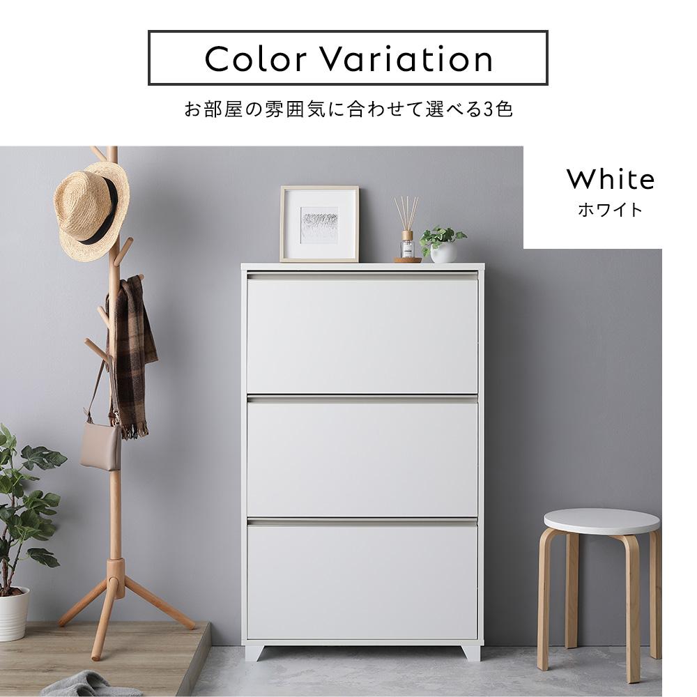 薄型 フラップ式シューズラック - テスト環境2