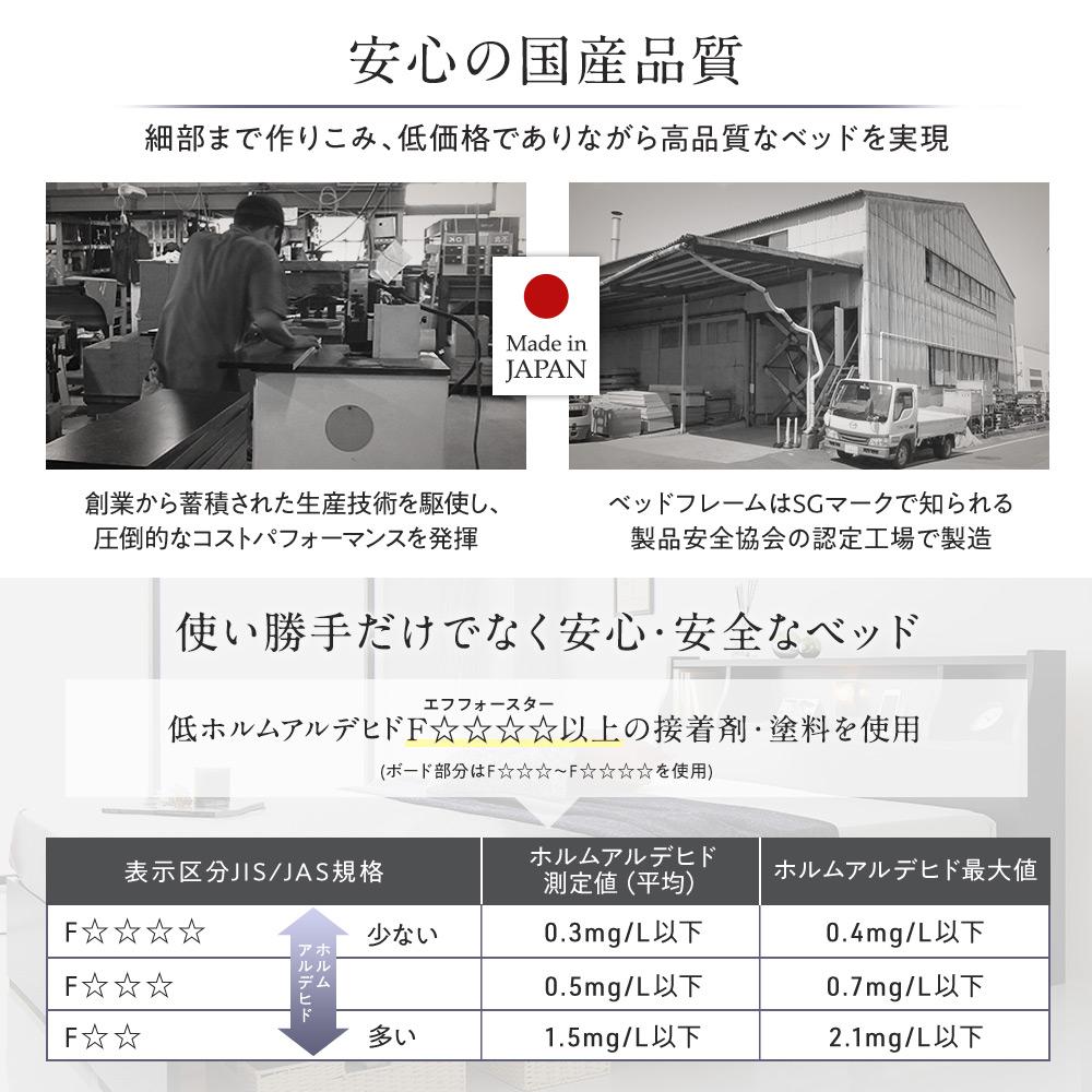 日本製 照明付きフロアベッド - テスト環境2