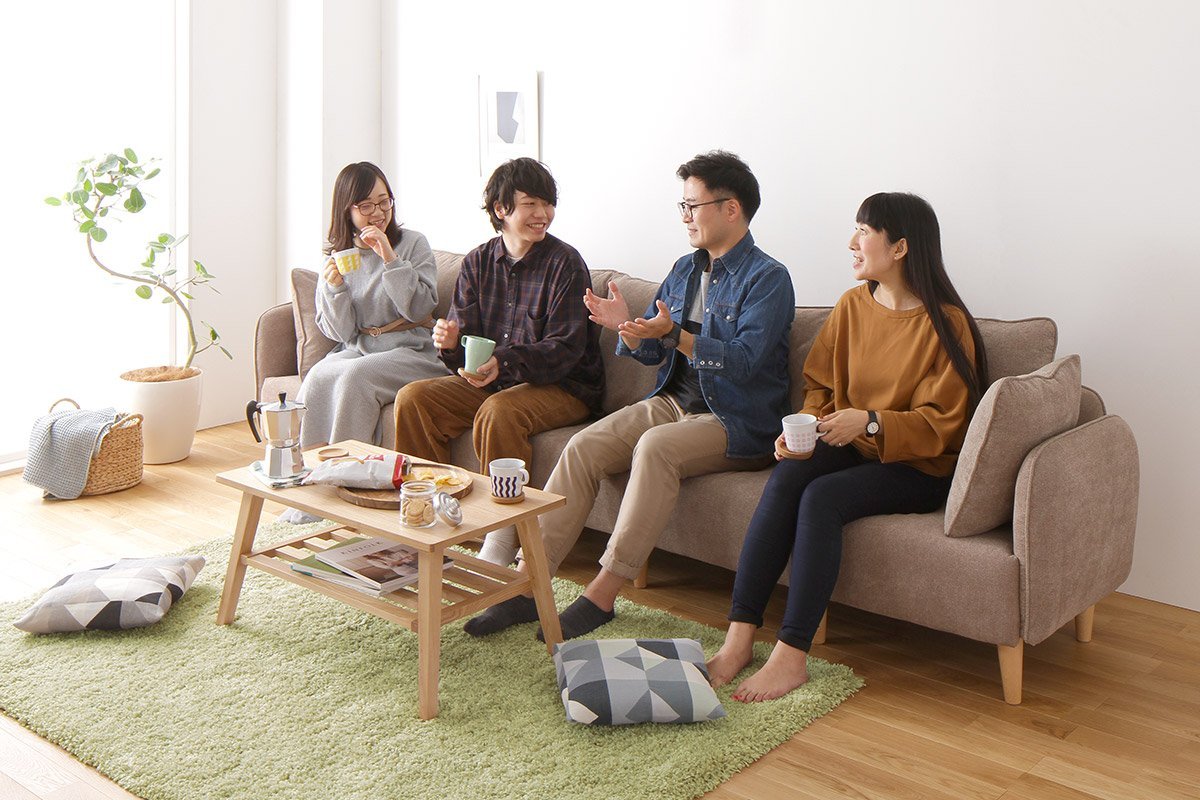 【旧品特価】北欧風ユニットソファ - テスト環境2