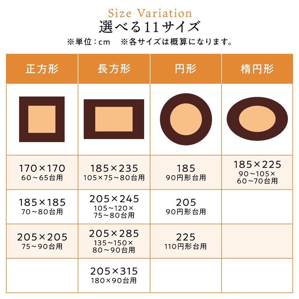 フランネルこたつ布団 - テスト環境2