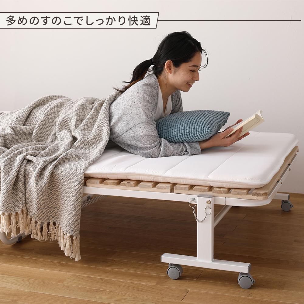 桐すのこ 折りたたみベッド - テスト環境2