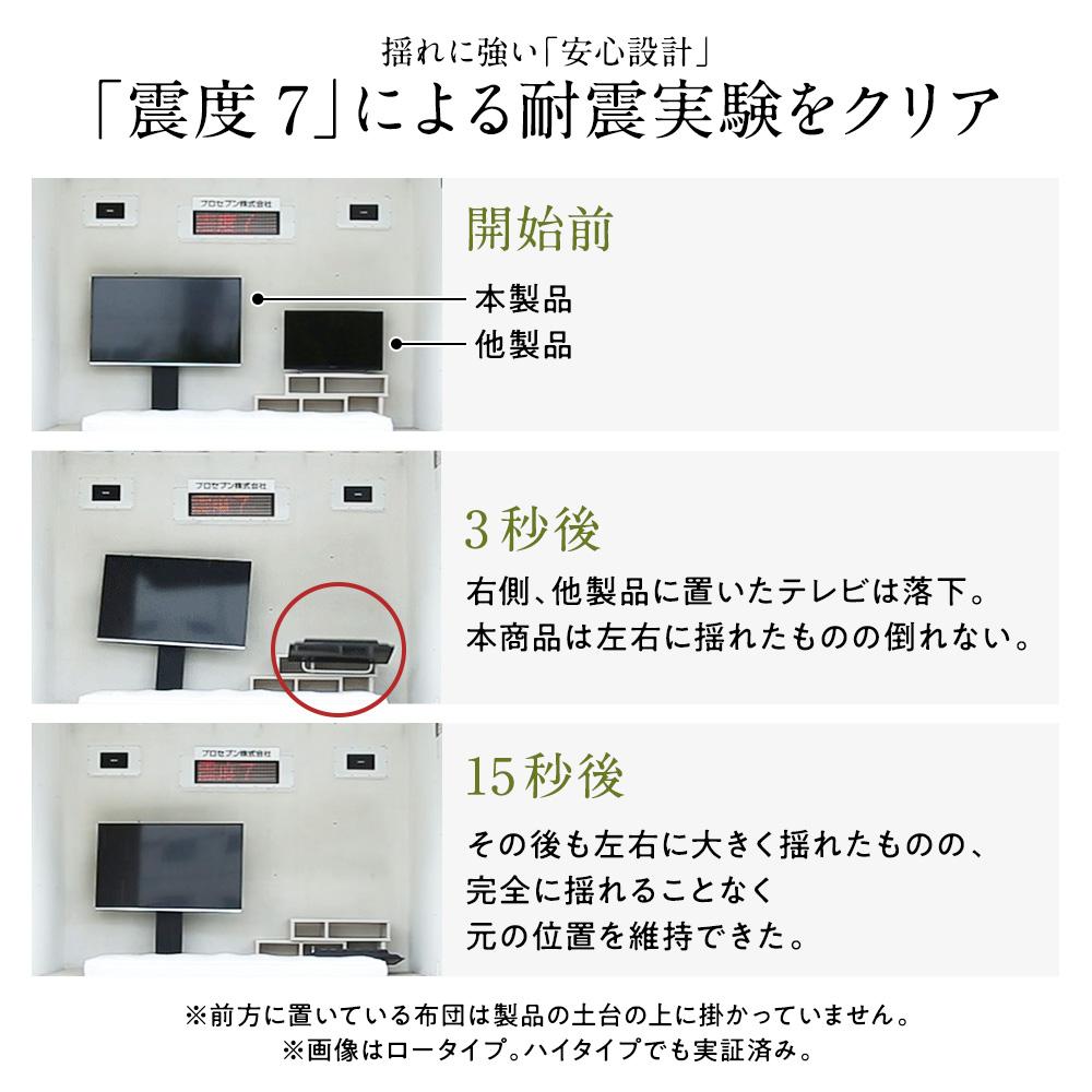 壁寄せTVスタンド (固定タイプ) - テスト環境2