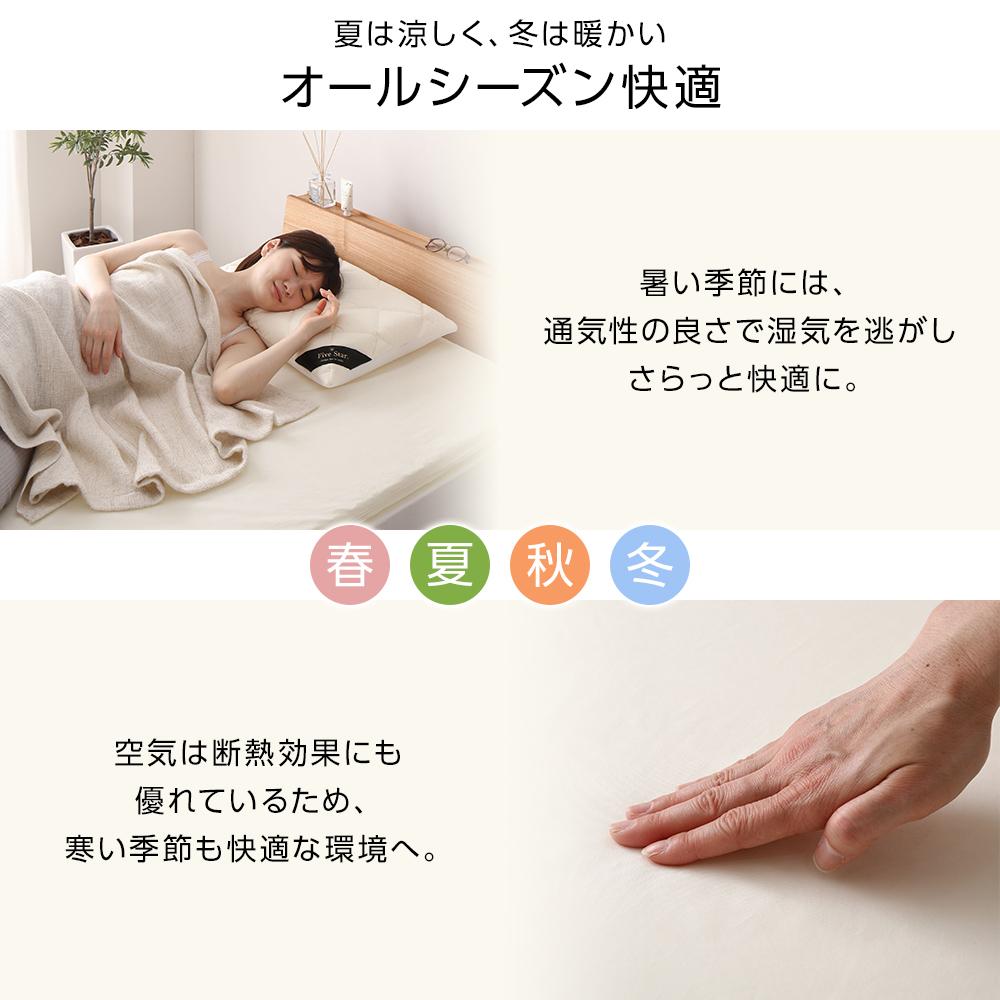 日本製 3次元構造体 マットレス&まくらセット - テスト環境2