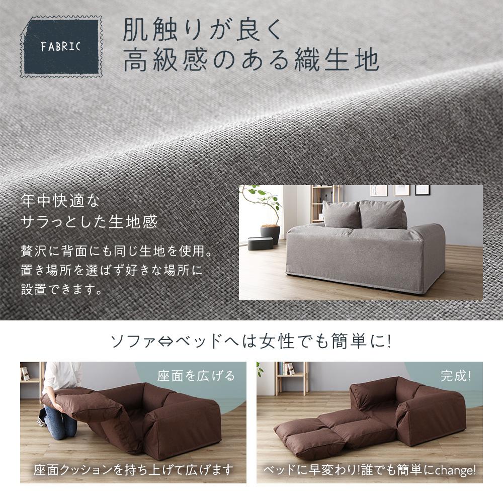 日本製 3WAYソファベッド - テスト環境2