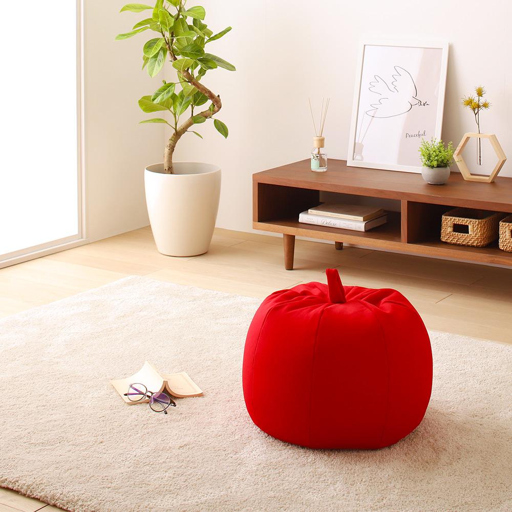 リンゴ型 ビーズクッション - テスト環境2