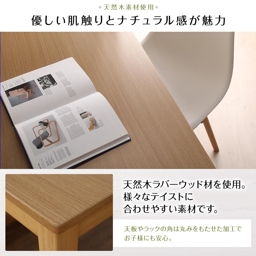 天然木 ラック付きパソコンデスク - テスト環境2