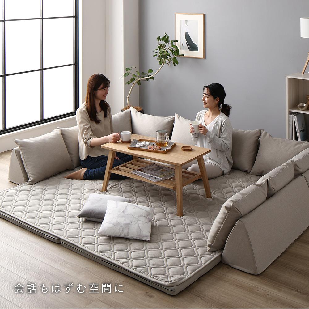 洗えるラグ付き フロアソファ - テスト環境2