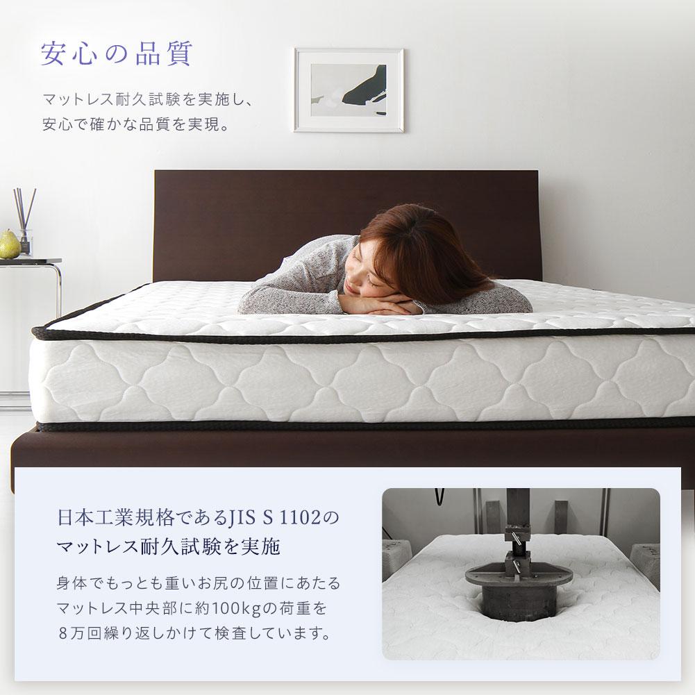 快眠ボンネルコイルマットレス - テスト環境2