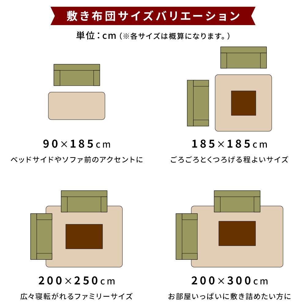 無地調デザイン こたつ敷き布団 - テスト環境2