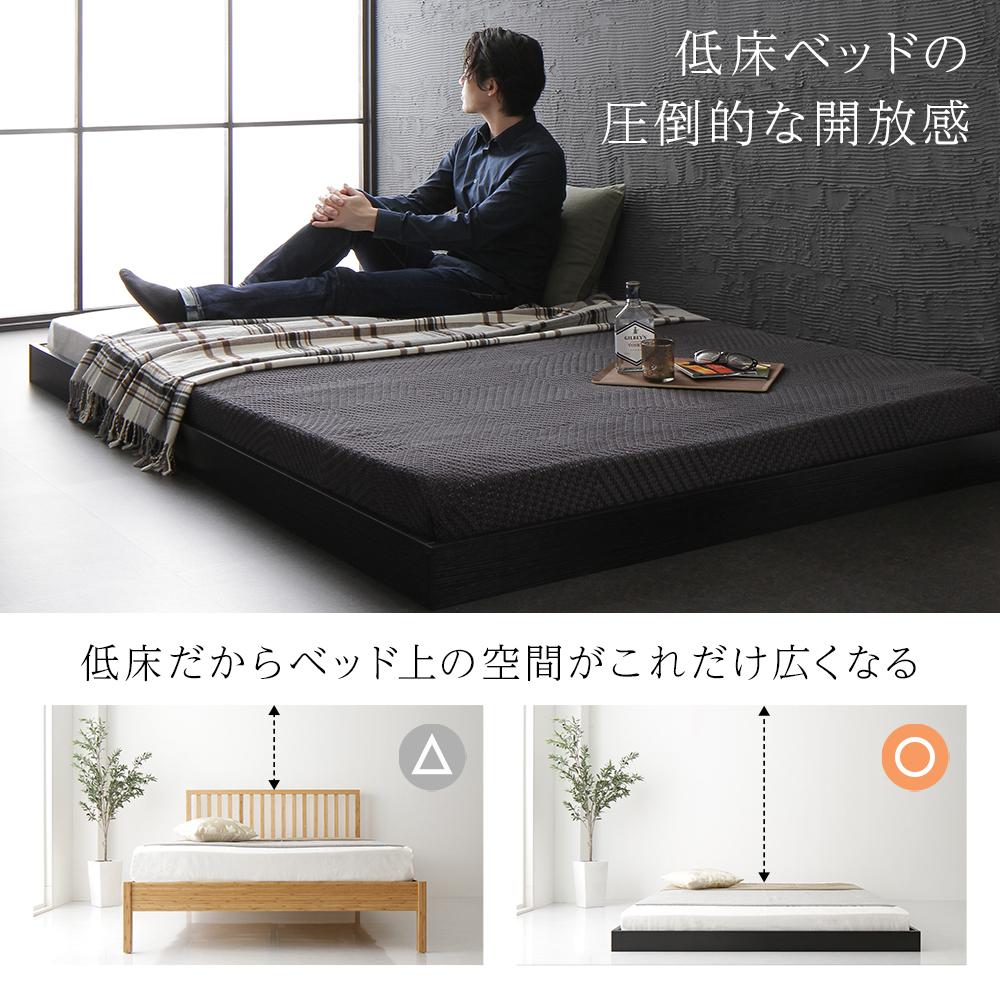 ヘッドレス すのこフロアベッド - テスト環境2
