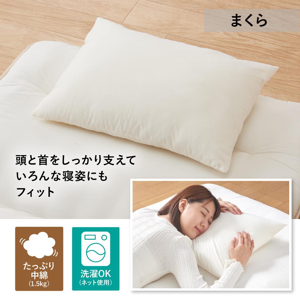 抗菌 防臭 防ダニ 布団セット（レギュラータイプ） - テスト環境2