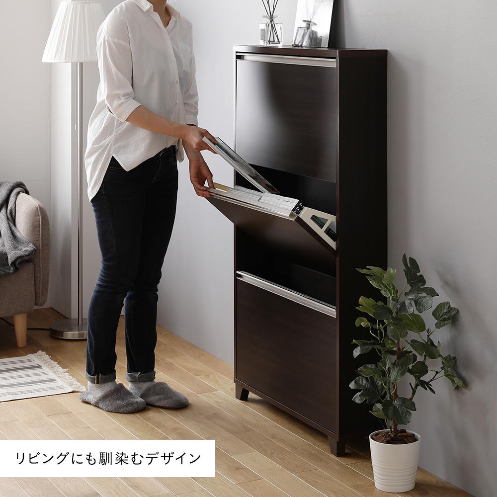 薄型 フラップ式シューズラック - テスト環境2