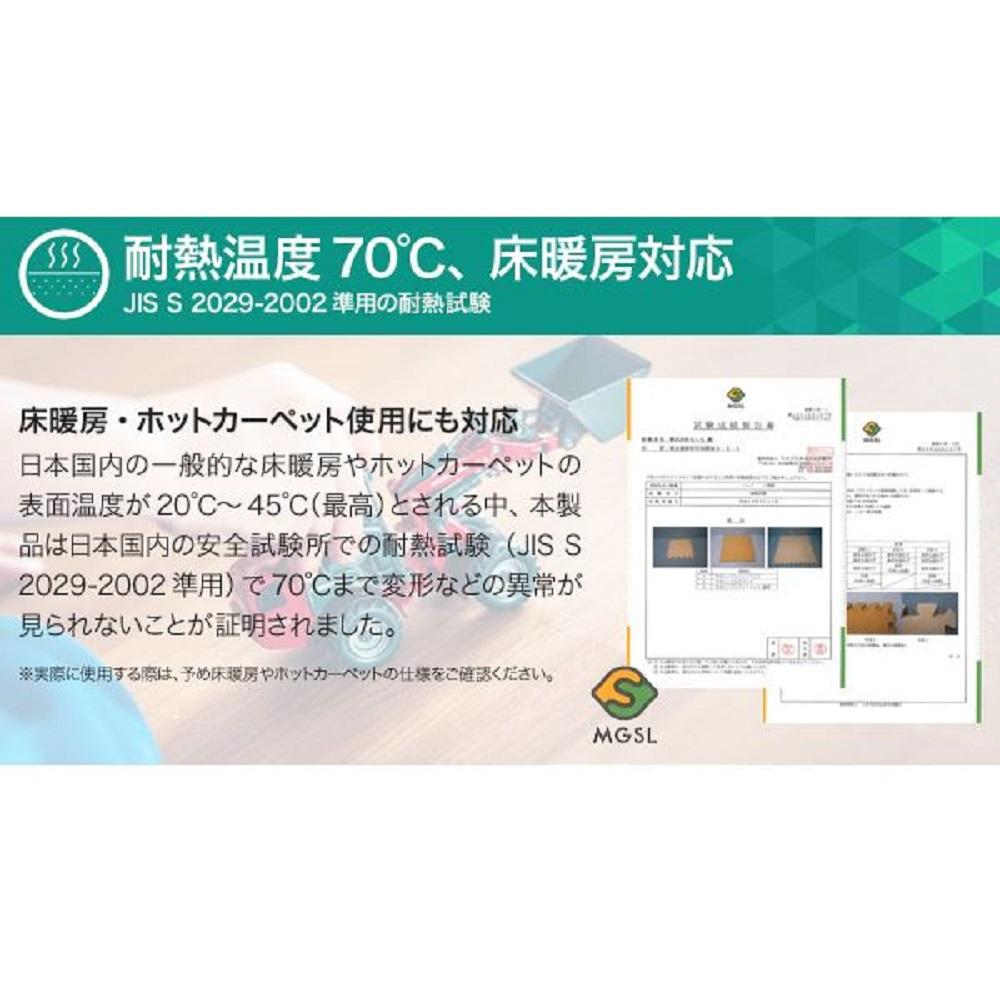 極厚ジョイントマット 木目・畳調 サイドパーツ（ラージサイズ） - テスト環境2