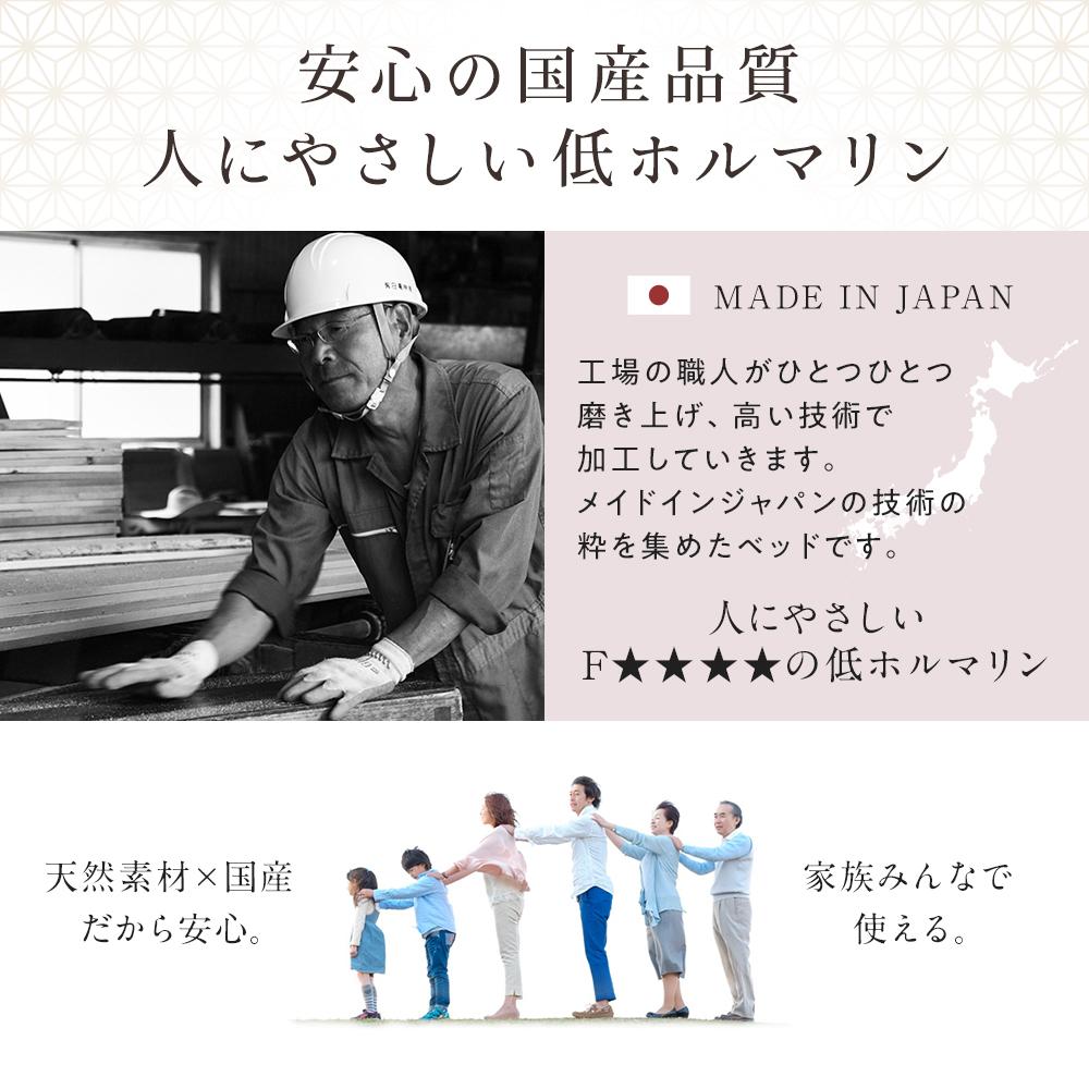 日本製 ひのき パレットベッド - テスト環境2