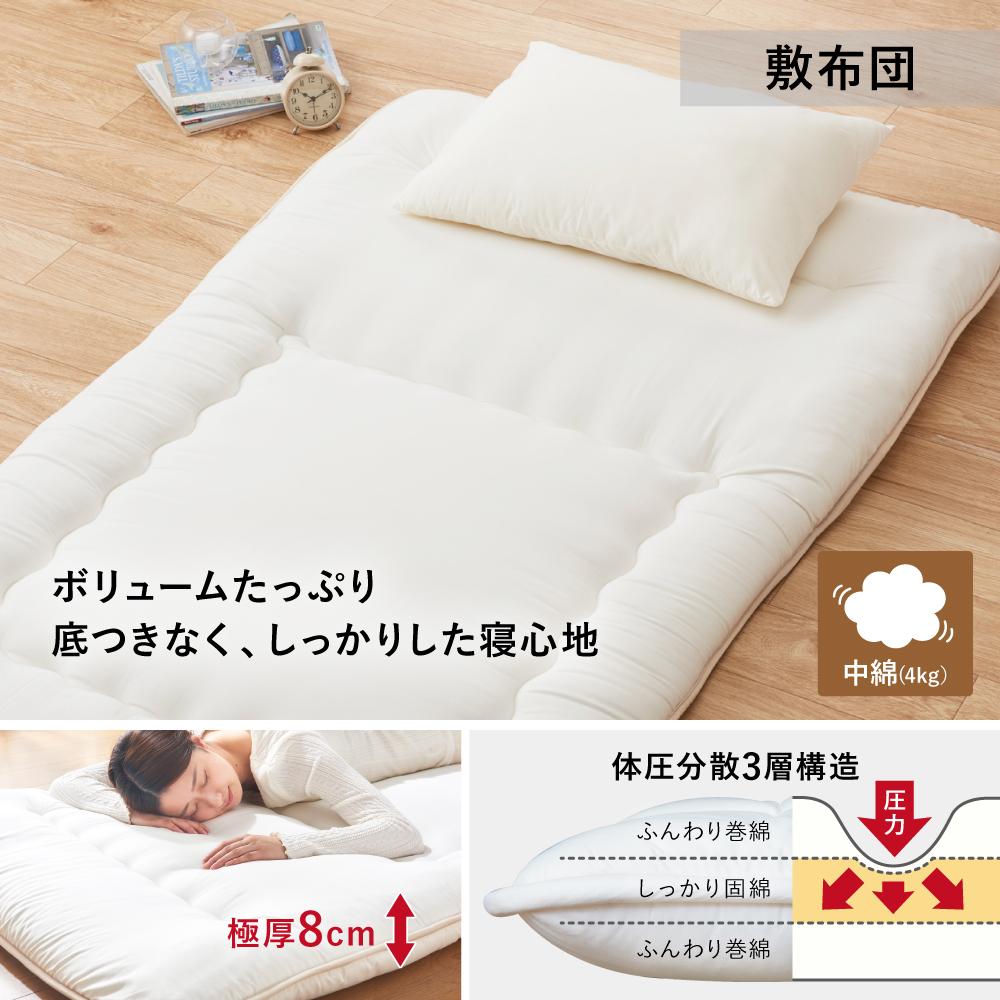 抗菌 防臭 防ダニ 布団セット（レギュラータイプ） - テスト環境2
