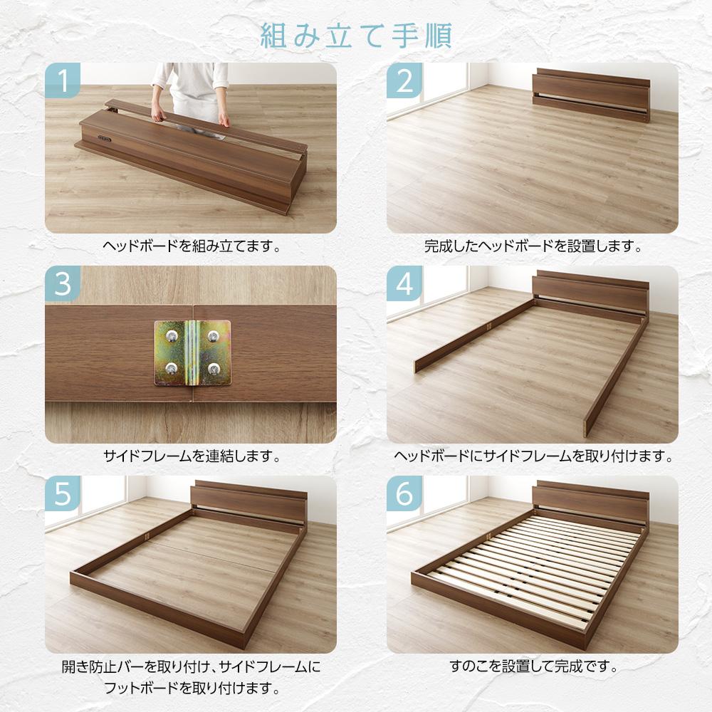 棚付きすのこローベッド 『Senttele セントル』 - テスト環境2