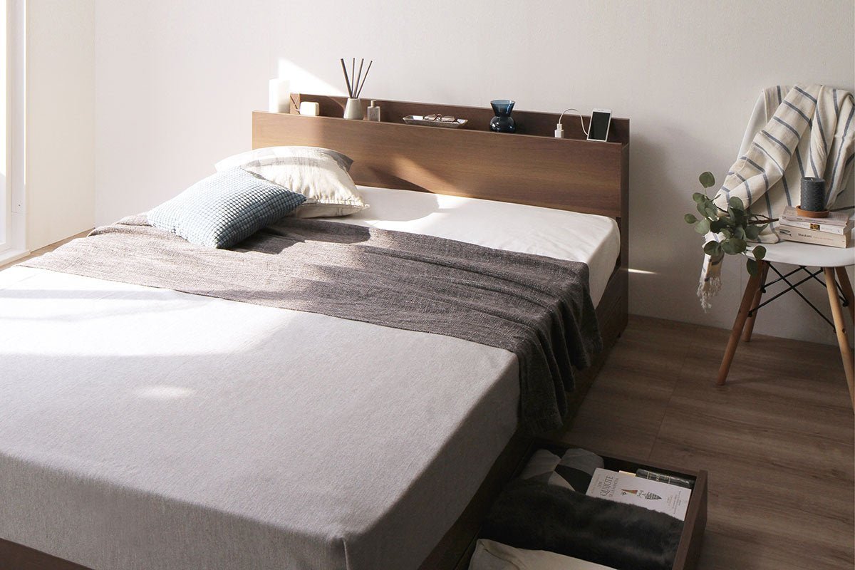 【カントリー】引き出し収納付きベッド『Serest セレスト』 - テスト環境2