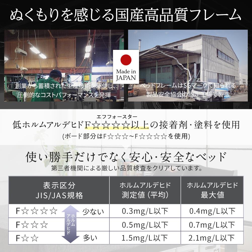 日本製収納ベッド 『STELAステラ』 - テスト環境2